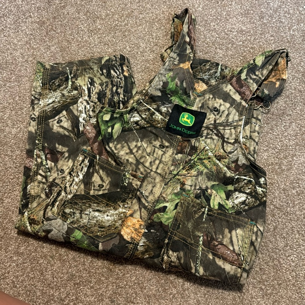 Toddler John Deere overalls size 2T, never been worn.
